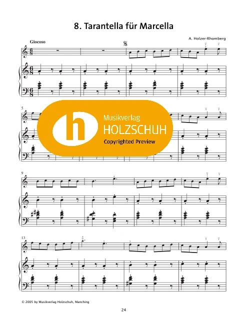 Tarantella für Marcella